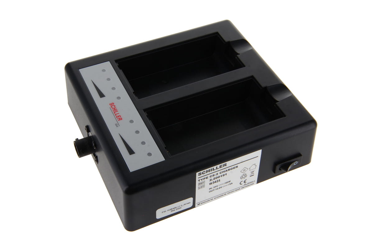 Original Schiller CS-2 charger for Li-Ion batteries for Easyport Plus