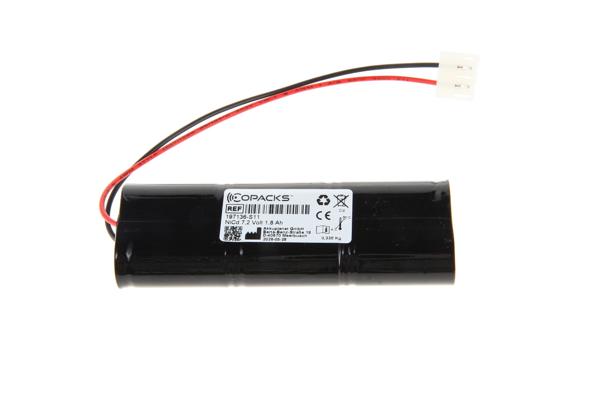 CoPacks NC battery pack emergency light - Sub C-Size