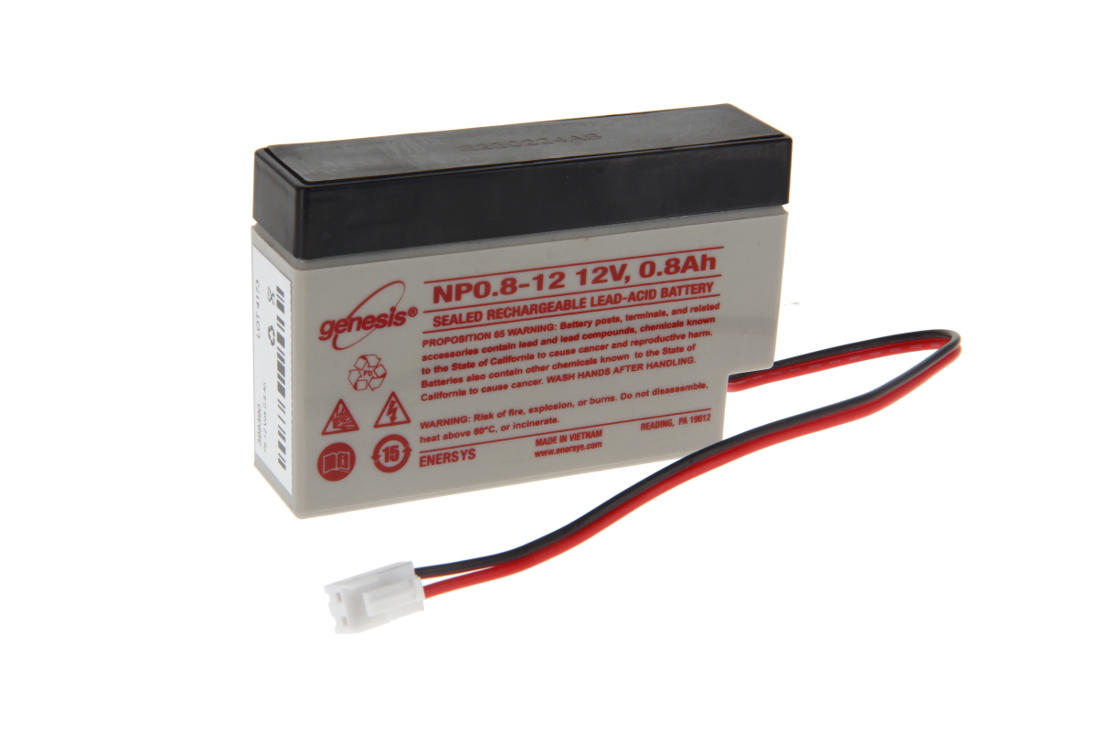 Enersys Hawker Genesis lead battery NP0,8-12 JST 