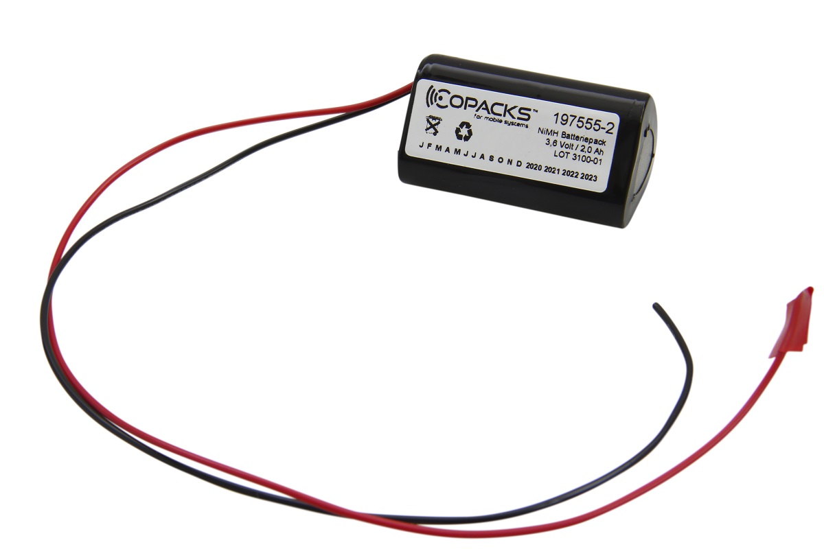 CoPacks NiMH battery pack emergency light - AA-Size