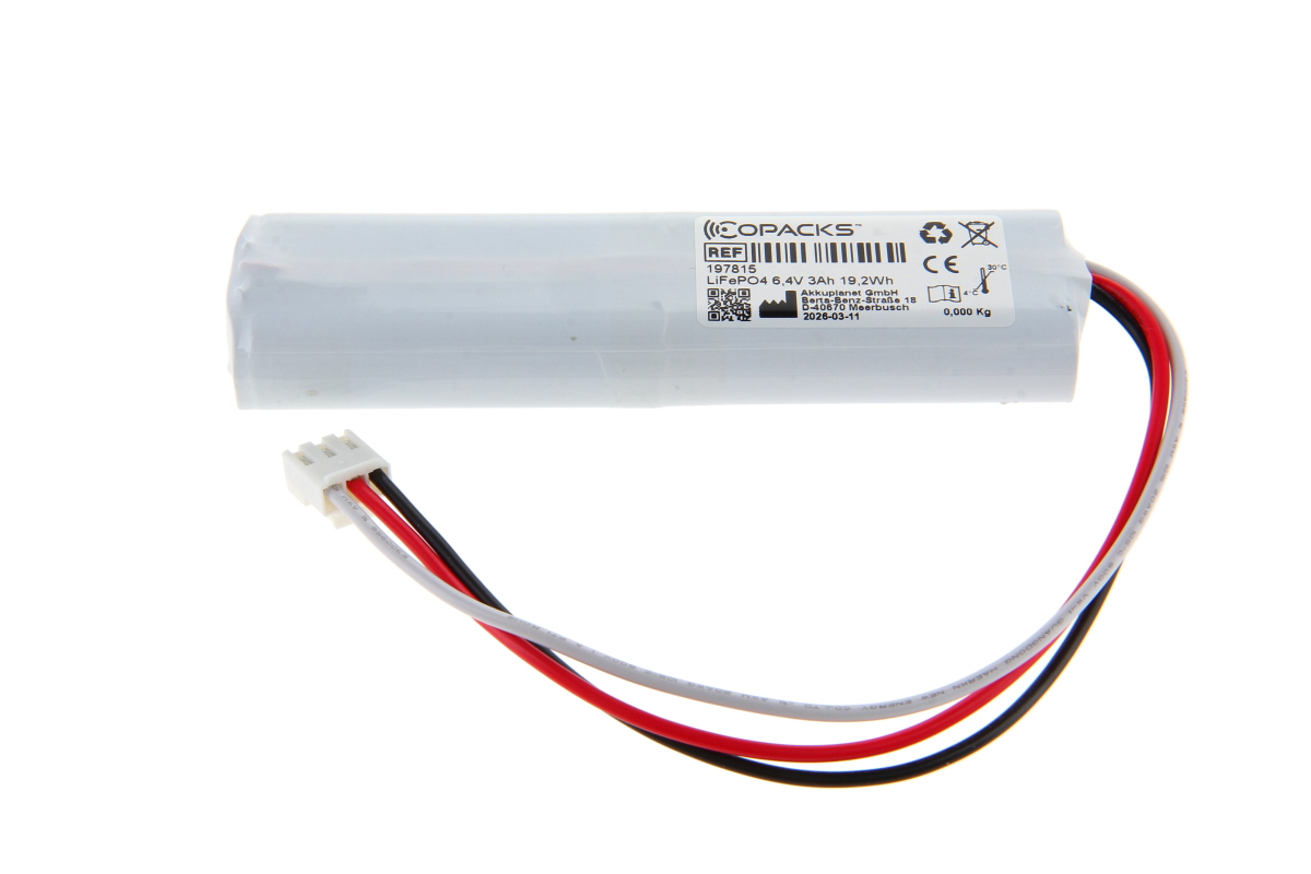 CoPacks LiFePO4 battery pack emergency light 