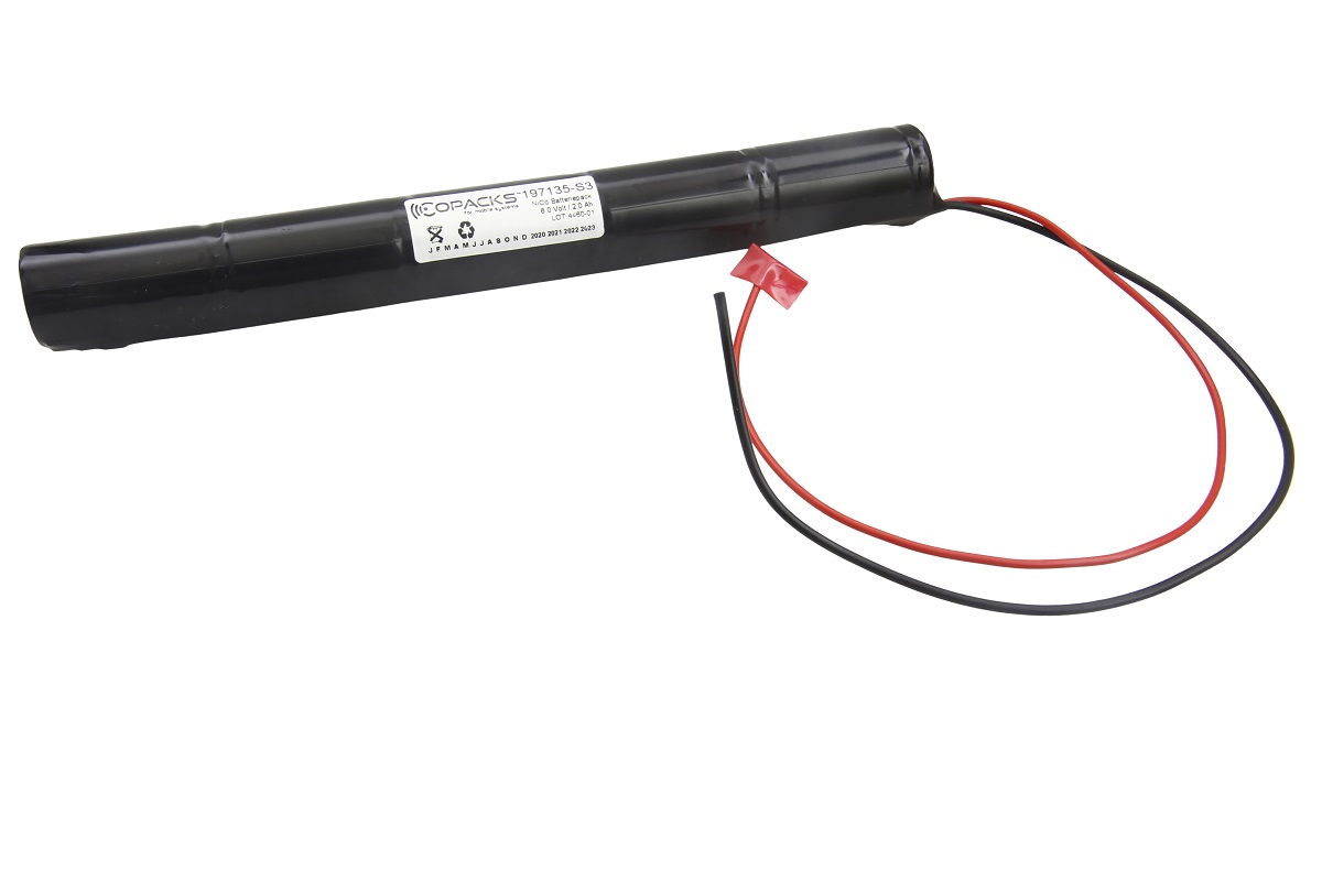 CoPacks NC Akku Not- und Sicherheitsbeleuchtung - Sub C-Size