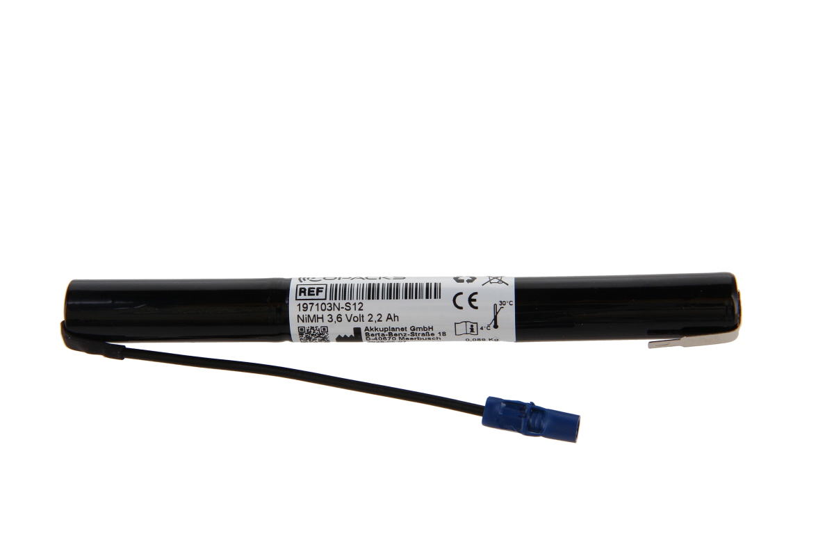 CoPacks NiMH battery pack emergency light - AA-Size