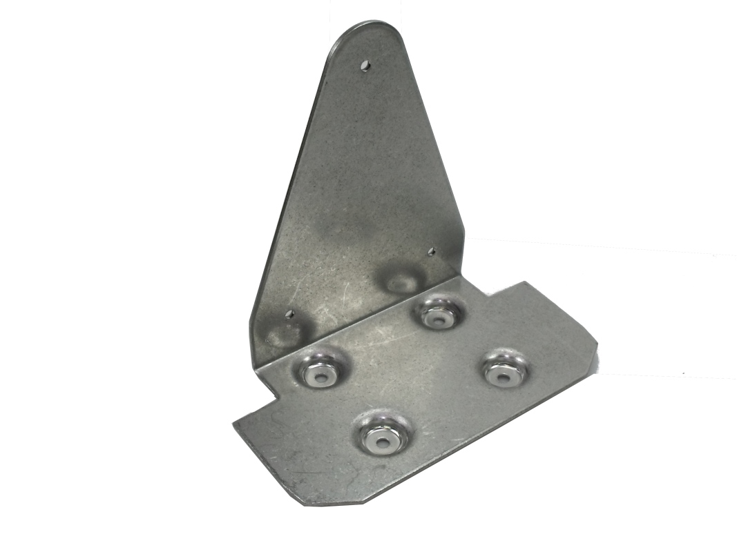 Wall mounting plate stainless steel for LS7 