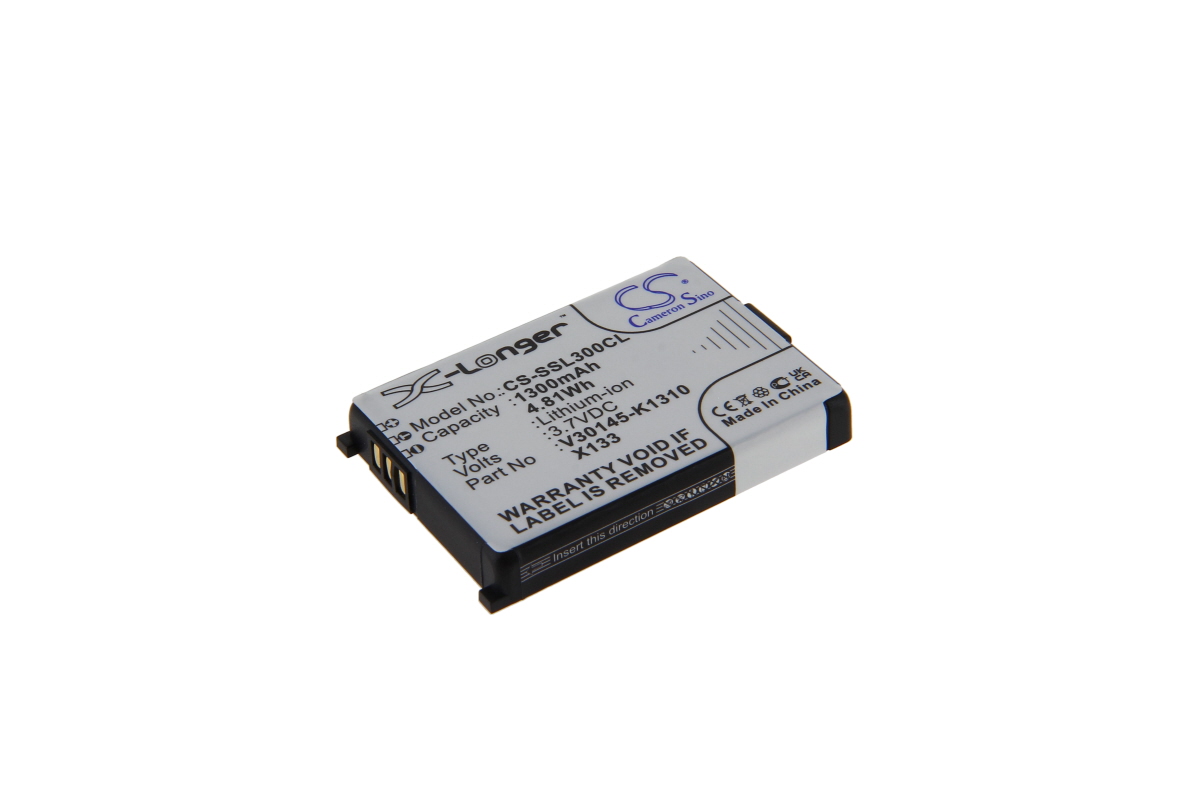 Li Ion replacement battery for Siemens Gigaset 400 SL4 Professional - V30145-K1310-X445