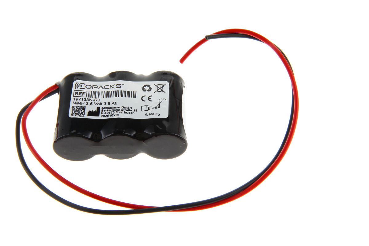 CoPacks NiMH Akku Not- und Sicherheitsbeleuchtung - Sub C-Size