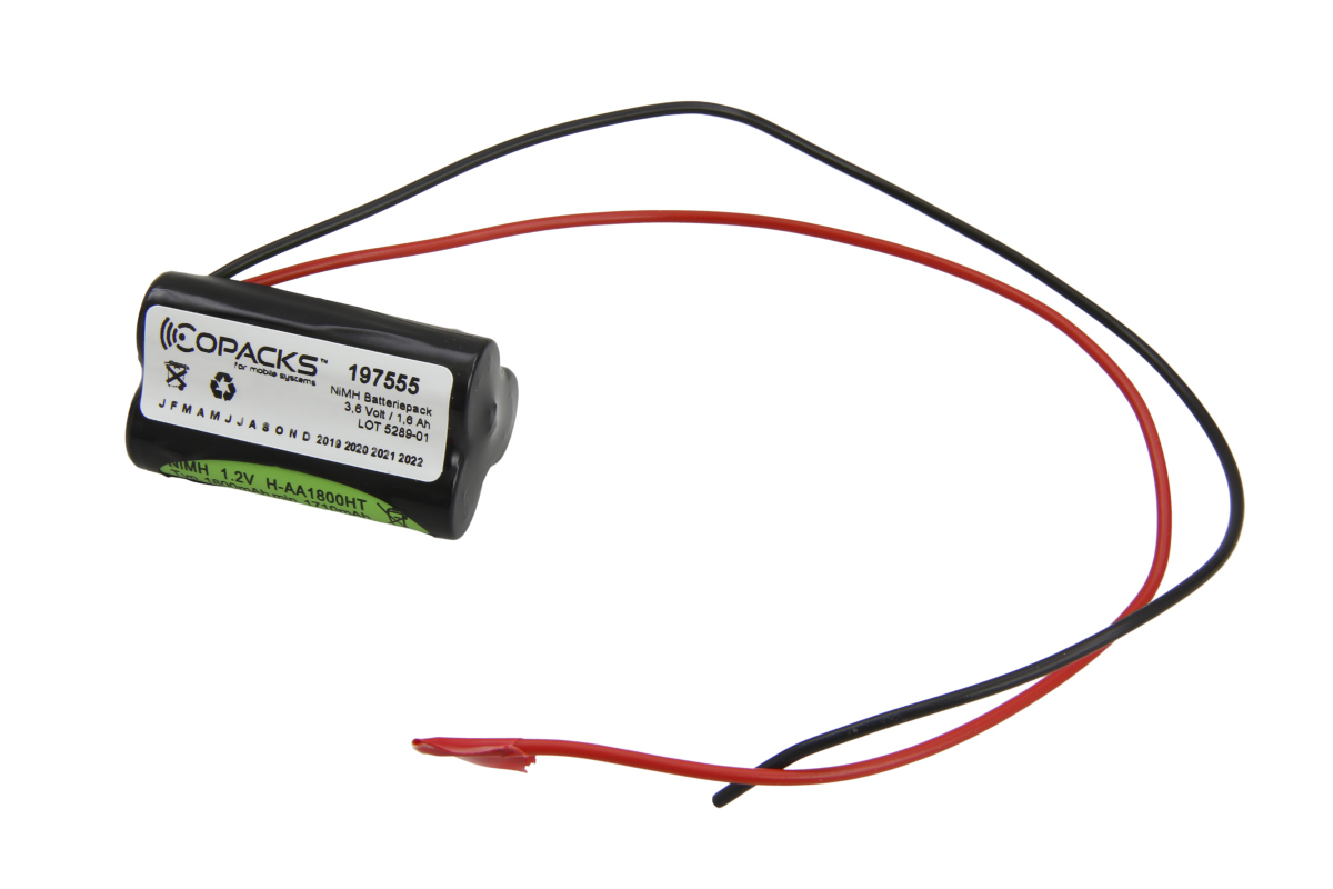 CoPacks NiMH battery pack emergency light - AA-Size