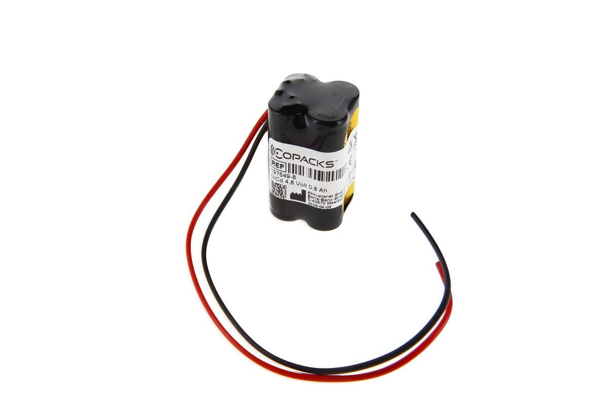 CoPacks NiCd battery pack emergency light - AA-Size