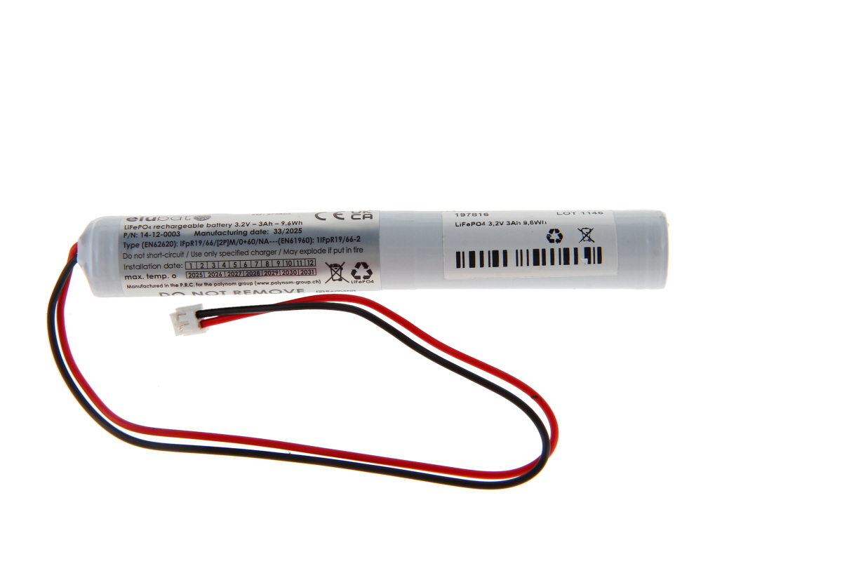 Elubat Original LiFePO4 battery pack emergency light - Ref. 275802