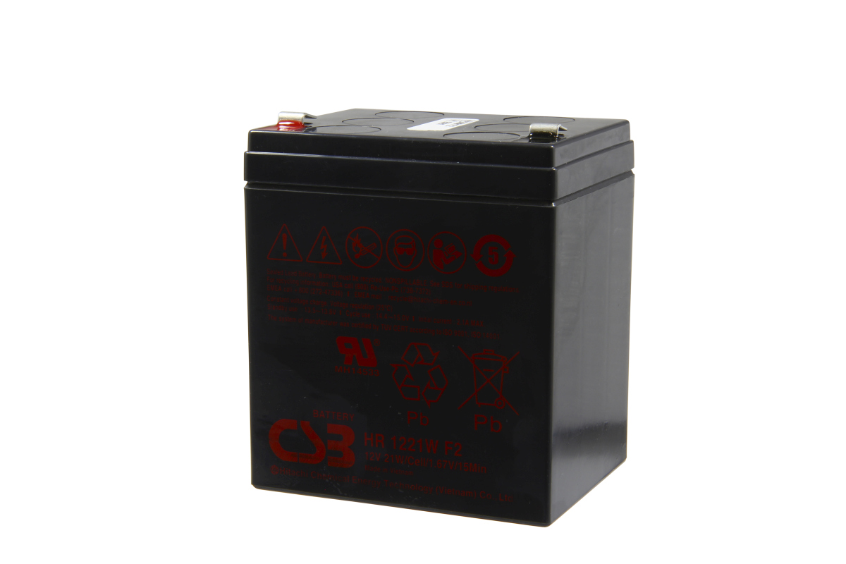 CSB lead-gel battery HR1221WF2 