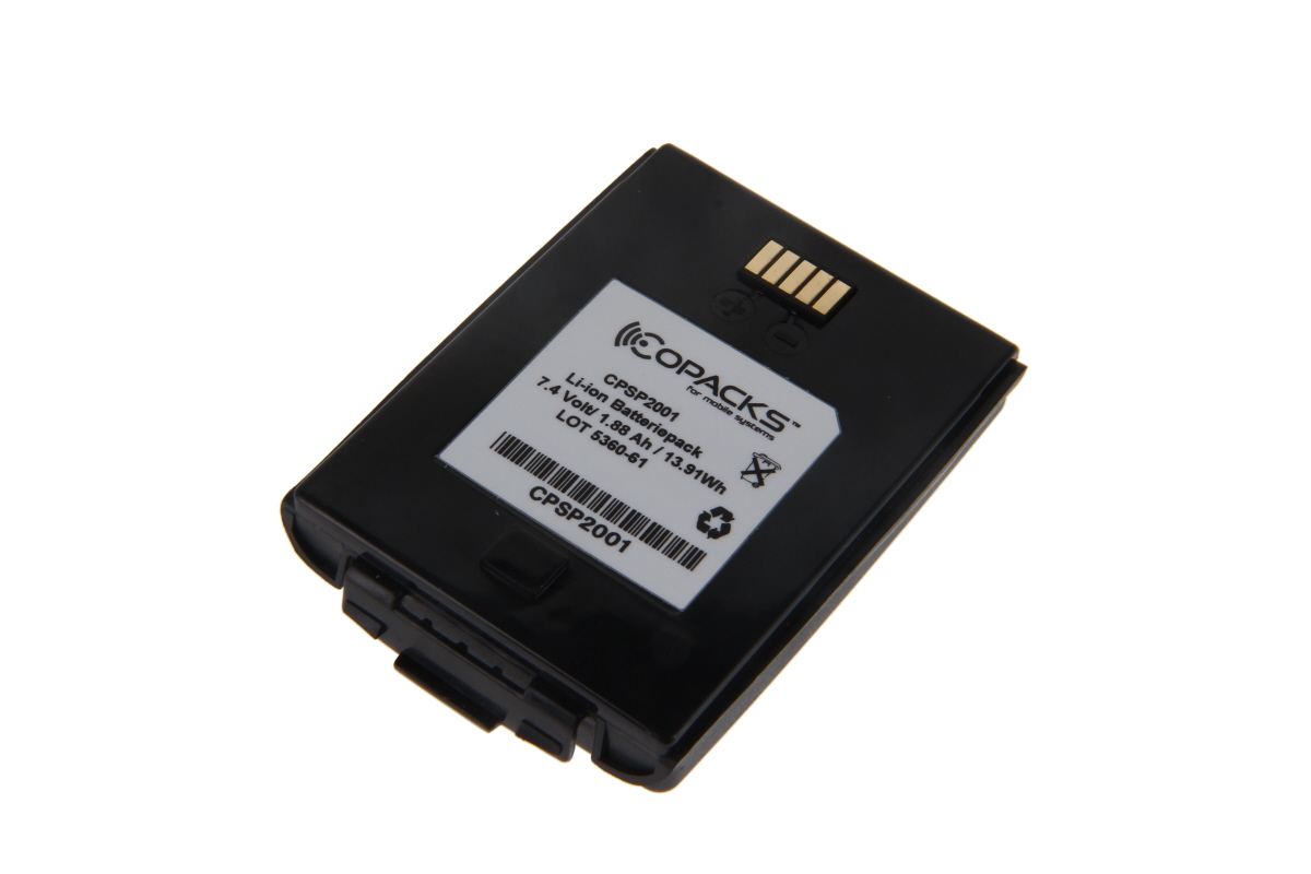 CoPacks Li-Ion Akku passend für Sepura SRP2000 SRP3000 SRH3900