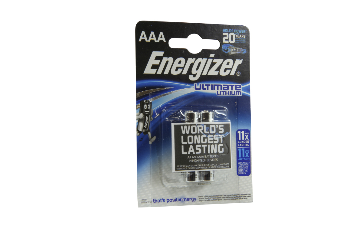 Energizer Ultimate lithium battery L92 Micro 