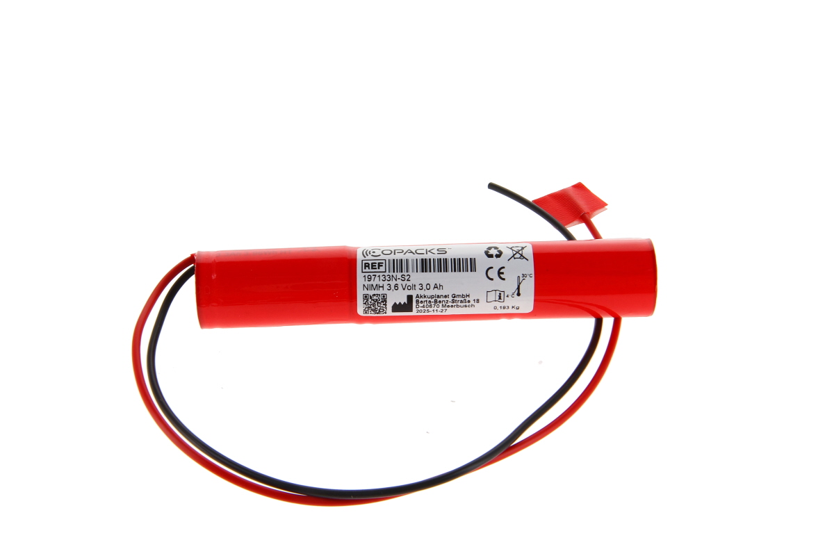 CoPacks NiMH battery pack emergency light - Sub C-Size