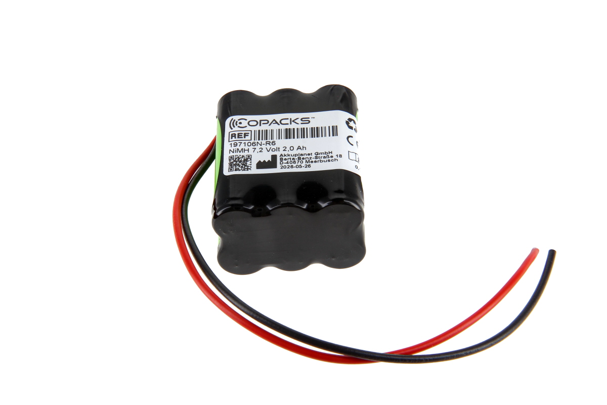 CoPacks NiMH battery pack emergency light - AA-Size