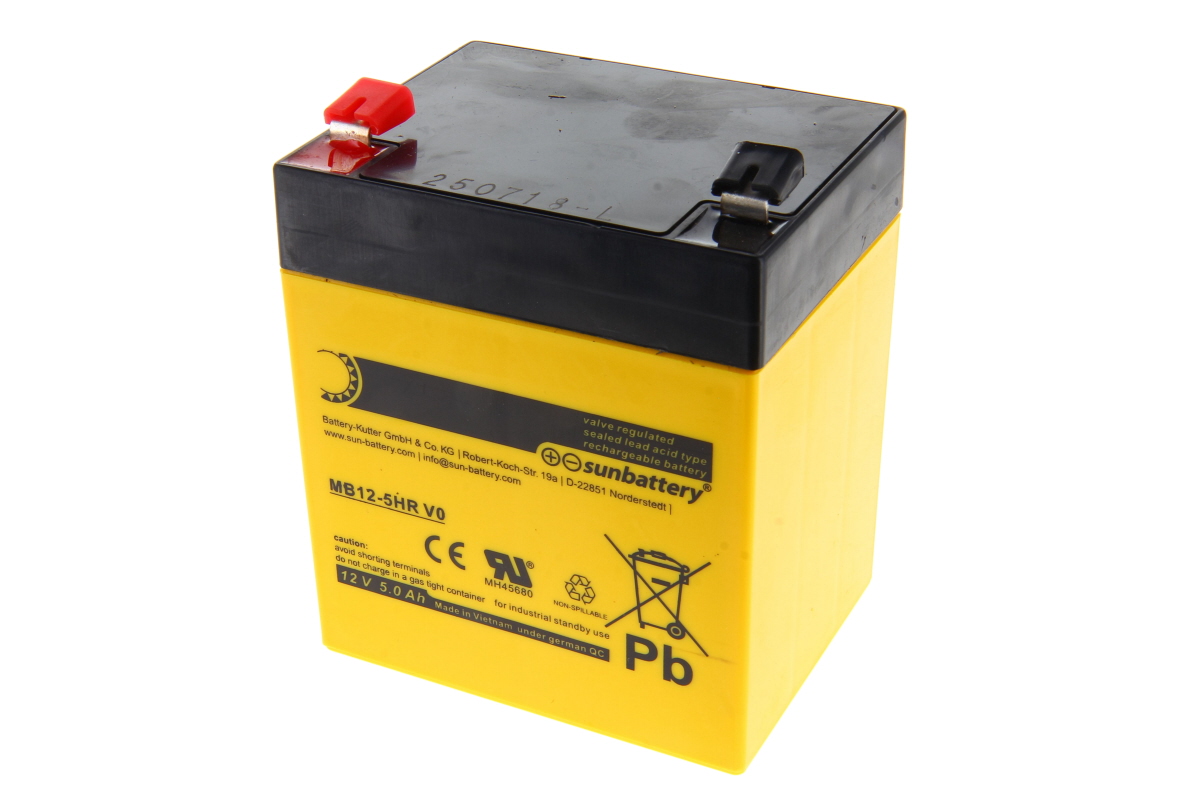 SUN Blei-Vlies-Akku (AGM) MB12-5HRV0 